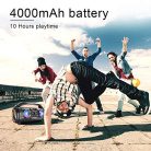 TENMIYA Bluetooth hangszóró, 30 W hangszóró dobozok Bluetooth, FM rádióval - outlet termék
