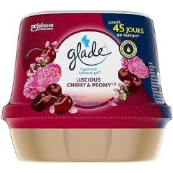   Glade Gel Premium légfrissítő illóolajokkal, cseresznye és bazsarózsa - outlet termék