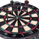 BLESION elektronikus darts tábla 12 nyíllal (piros) - outlet termék
