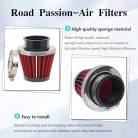 Road Passion motorkerékpár légszűrő 1 x 42 mm nagy teljesítményű, újrahasznosítható - outlet termék