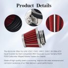 Road Passion motorkerékpár légszűrő 1 x 42 mm nagy teljesítményű, újrahasznosítható - outlet termék