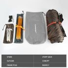 Bessport sátor 1-2-3 személyes ultrakönnyű 3-4 évszak, vízálló, szélálló, kis - outlet termék