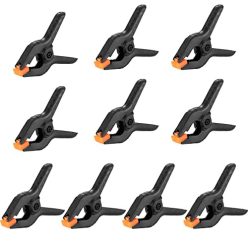   10 darabos rugós szorítók, 3 hüvelykes, erős nylon egykezes szorítók, faipari - outlet termék