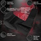 BEAST RAGE bokszkesztyűk Muay Thai, kickbox, MMA, edzés, férfiak, nők, párnázott - outlet termék