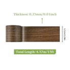 SEIWEI javítószalag, faerezet mintás padlószalag, öntapadós szigetelőszalag, vízálló - outlet termék