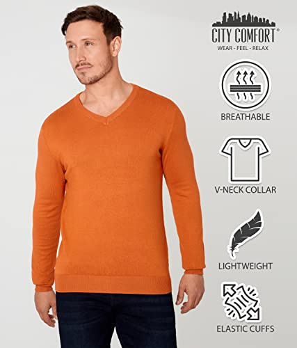 CityComfort férfi pulóver kerek vagy V nyakkal - outlet termék