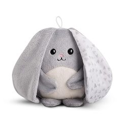   myHummy Lapin Premium fehér zaj plüss (szürke) - outlet termék