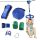 BUBBLEBAY Slackline szett csigával és fa védelemmel 15 m, akadálypálya kiegészítők - outlet termék