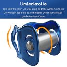 BUBBLEBAY Slackline szett csigával és fa védelemmel 15 m, akadálypálya kiegészítők - outlet termék