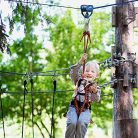 BUBBLEBAY Slackline szett csigával és fa védelemmel 15 m, akadálypálya kiegészítők - outlet termék