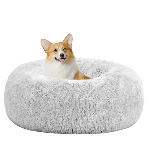 HMTOPE ortopéd kutyaágy, kerek kutyakanapé, macskaágy mosható, 70 cm átmérő - outlet termék