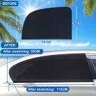 Trusiel autós napellenző gyerekeknek, univerzális napvédő háló autóba XL - outlet termék