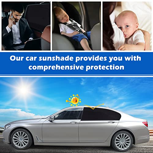 Trusiel autós napellenző gyerekeknek, univerzális napvédő háló autóba XL - outlet termék