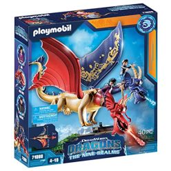   Playmobil DreamWorks Dragons 71080 kétfejű sárkány figura lövő funkcióval - outlet termék