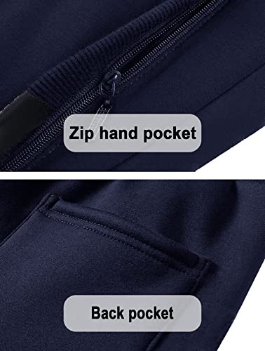 MAGCOMSEN férfi meleg jogging nadrág sötétkék, 38 - outlet termék