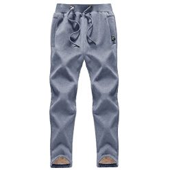   MAGCOMSEN férfi fleece szabadidőnadrág szürke/kék, 34 - outlet termék