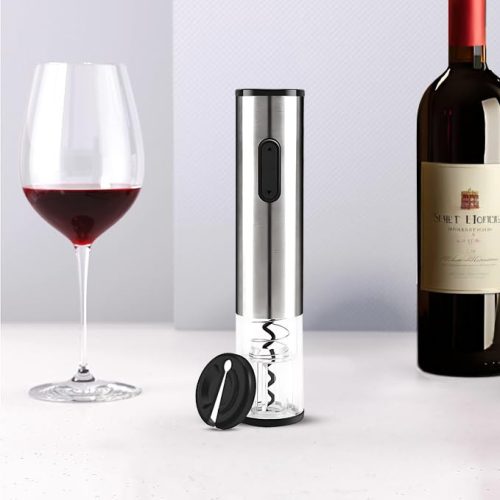 Cavatappi elektromos borosüvegnyitó professzionális, kapszulavágóval - outlet termék