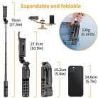 Bastone selfie állvány töltőfénnyel, 4 az 1-ben okostelefon állvány vezeték nélküli - outlet termék