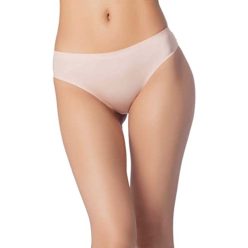   iB-iP női bugyi, selymes, légáteresztő, alacsony derekú méret: 16, világos rózsaszín - outlet termék