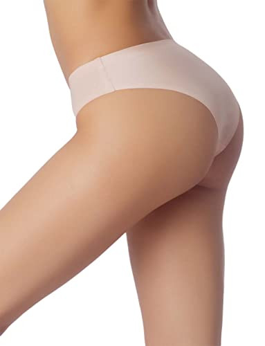 iB-iP női bugyi, selymes, légáteresztő, alacsony derekú méret: 16, világos rózsaszín - outlet termék