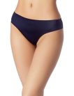iB-iP női bugyi selymes légáteresztő alsónemű alacsony derekú méret: 16, tengerészkék - outlet termék