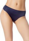 iB-iP női bugyi, selymes, légáteresztő, alacsony derekú méret: 16, tengerészkék - outlet termék
