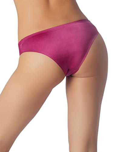 iB-iP női bugyi selymes légáteresztő lila - outlet termék