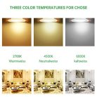 30 db LED süllyesztett mennyezeti lámpa, 5W meleg fehér fény 2700K, kerek - outlet termék