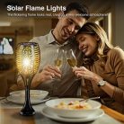 Lafhome napelemes láng fény kültérre 4 darabos, 96 LED, vízálló IP65, automatikus - outlet termék