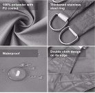 Dripex Toldo Vela téglalap alakú 4x5 m, vízálló és szélálló árnyékoló, 95% - outlet termék