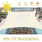 Dripex napvitorla készlet 3 x 5 m, vízlepergető, UV-védelem - outlet termék