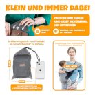 Kangaroo ergonomikus hordozó pánt - csípőüléses hordozórendszer babáknak - outlet termék