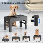 ELS PET emelt kutyatál: 2 az 1-ben szivárgásmentes összecsukható vizes tál és lassú - outlet termék