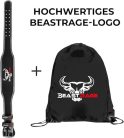 BEAST RAGE súlyemelő öv bőr 10 állítható lyuk 4" párnázott - outlet termék