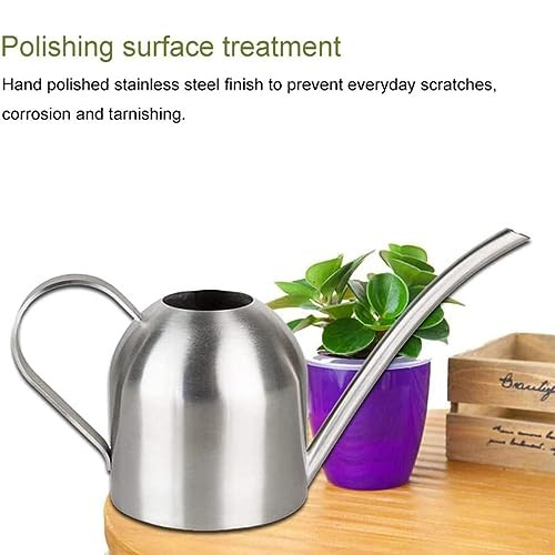 AKOGD 500 ml locsolókanna rozsdamentes acél, hosszú kiöntő, kényelmes fogantyú - outlet termék