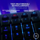 Razer Ornata V3 - lapos mecha-membrán billentyűzet Razer Chroma RGB olasz kiosztás - outlet termék
