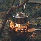 Fire-Maple Antarcti hordozható 1,5 literes rozsdamentes acél kemping teáskanna - outlet termék