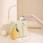 [Utántölthető kozmetikai mintatartók, 6 darabos 50ml/50g fehér smink tégelyek - outlet termék