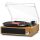FYDEE vinyl lemezjátszó beépített sztereó hangszóróval, 3-sebességes 33/45/78 RPM - outlet termék