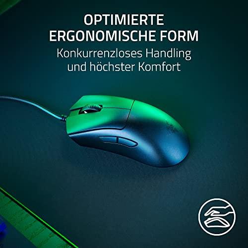 Razer DeathAdder V3 - ergonomikus egér 59 g, 30K érzékelő, Gen-3 optikai kapcsolók - outlet termék
