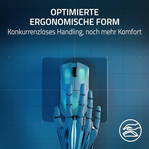 Razer DeathAdder V3 Pro - könnyű vezeték nélküli ergonomikus e-sport egér 63g könnyű - outlet termék