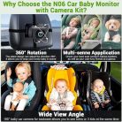 Baby N06 autós kamera HD 1080P éjjellátó - outlet termék