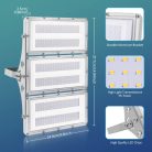 Viugreum Upgrade 300W LED reflektor 24000LM, IP65, 6500K, hidegfehér, 50cm kábel - outlet termék