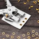 Mygeromon Eyelet fogó készlet 5 mm bőr/kártya lyukasztó - outlet termék