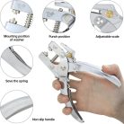 Mygeromon Eyelet fogó készlet 5 mm bőr/kártya lyukasztó - outlet termék