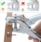 Mygeromon Eyelet fogó készlet 5 mm bőr/kártya lyukasztó - outlet termék