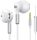 Headphones 3.5 mm jack fülhallgató mikrofonnal és hangerőszabályzóval kábel, in-ear - outlet termék
