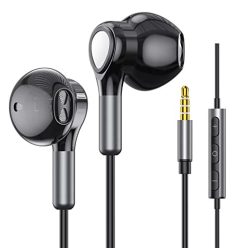   Samsung, LG, Xiaomi, Huawei stb. 3,5 mm-es fülhallgató mikrofonnal, sport - outlet termék