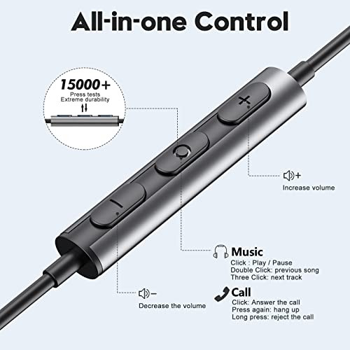Samsung, LG, Xiaomi, Huawei stb. 3,5 mm-es fülhallgató mikrofonnal, sport - outlet termék