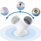 Yafido 2 darabos led mennyezeti lámpa fehér, 1 égős, forgatható 360°, GU10 - outlet termék